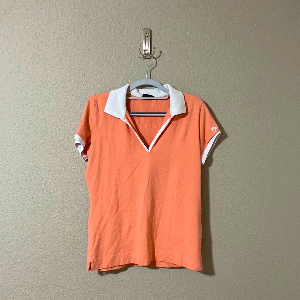 Bogner coral polo